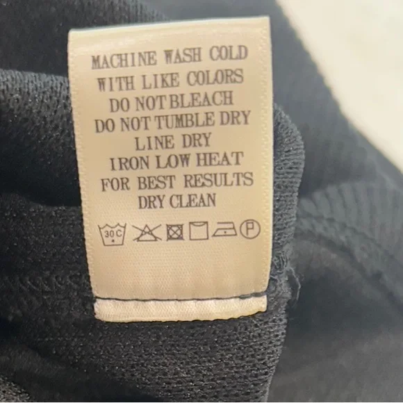 New In Black Women's Sweater Dress With Pockets Medium - Picture 7 of 13